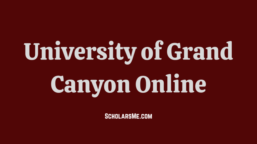 Grand canyon university online programs