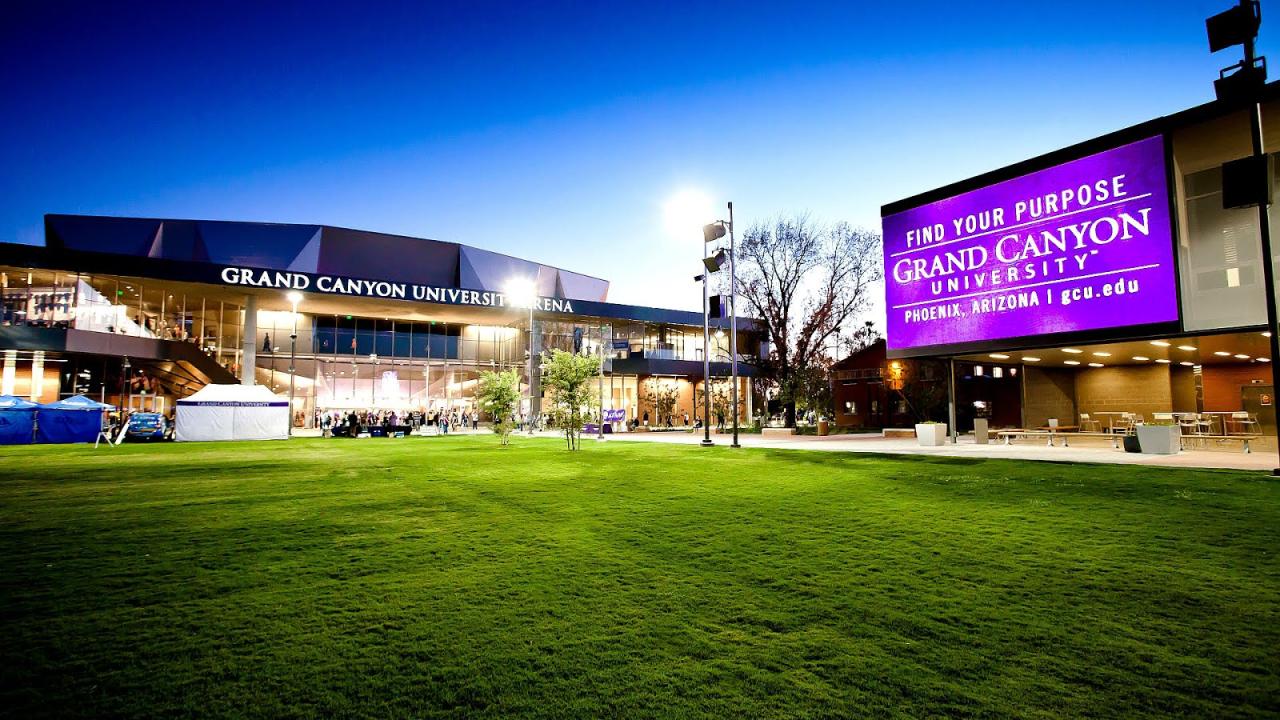 Grand canyon university masters programs