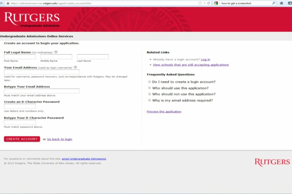 How to apply to postbacc program rutgers university