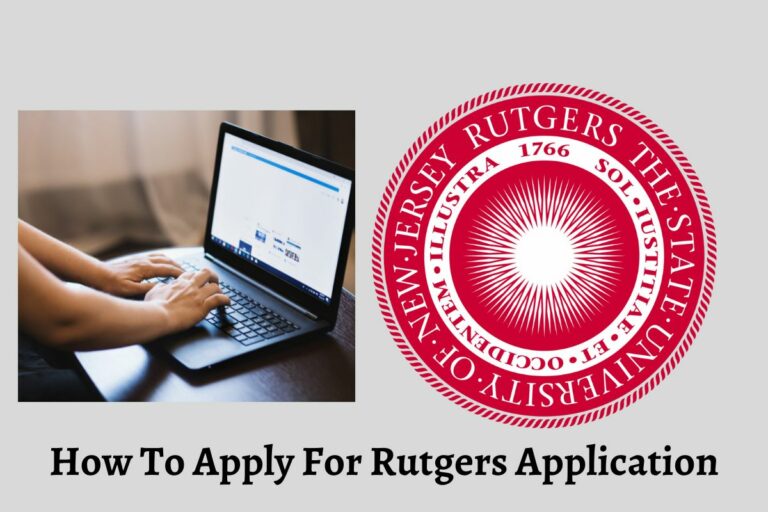 How to apply to postbacc program rutgers university