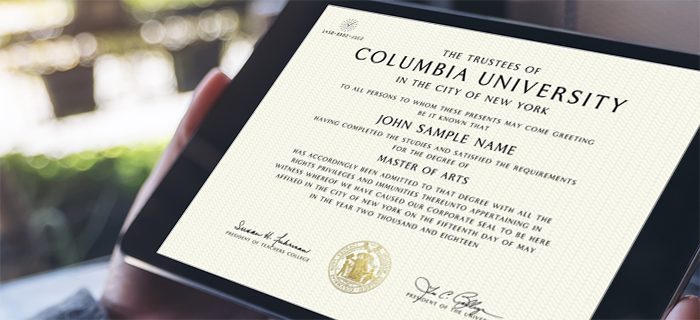 Columbia university ai certificate program