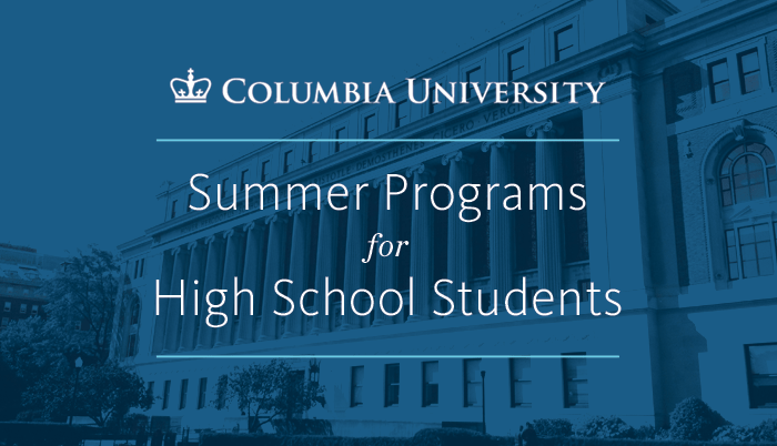 Columbia university summer program